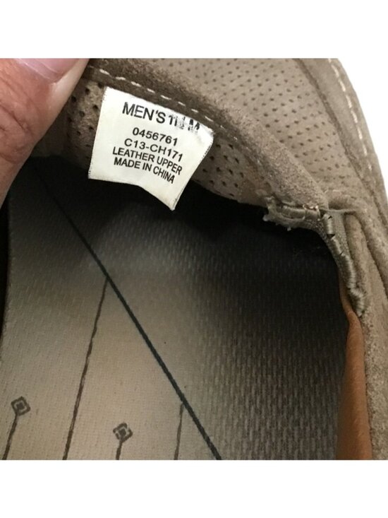 SPERRY MENS TAN TOP SIDER LEATHER UPPER SNEAKER SHOES SIZE 11.5 main image 6